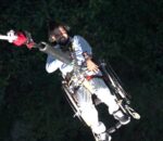 नेपालमै पहिलोपटक ह्विलचेयरमै बसेर सापकोटाको बन्जी